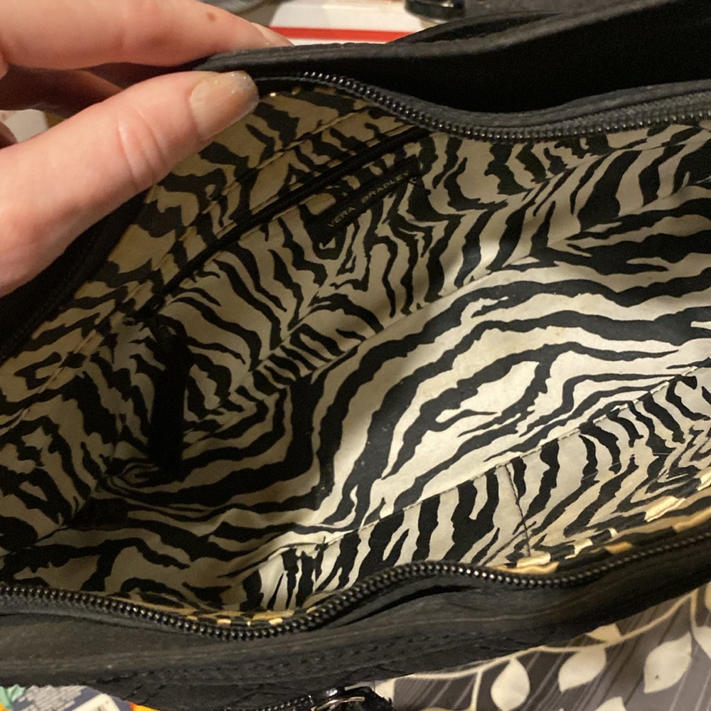 Vera Bradley Black Purse - Picture 4 of 5
